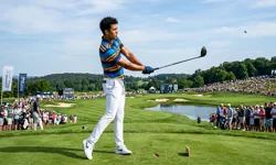 Golf tournament betting screen
